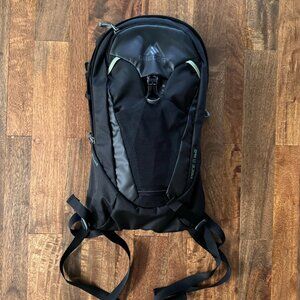 EUC Gregory Pace 6 H2O Women's Hydration Pack, Black Ice, No Bladder